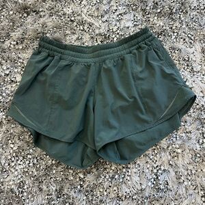 lululemon athletica Forest Green Athletic Shorts